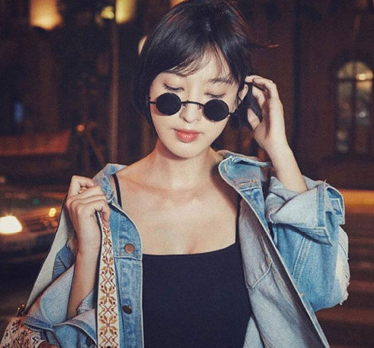 Round Steampunk Eye Protection Sunglasses