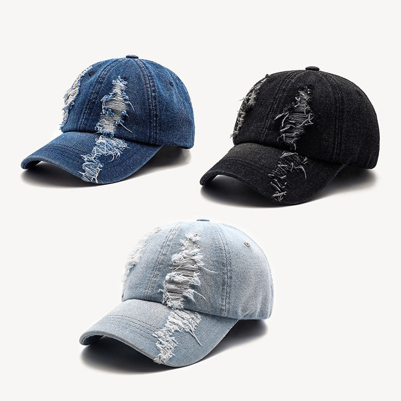 Washed Worn Cowboy Baseball Cap