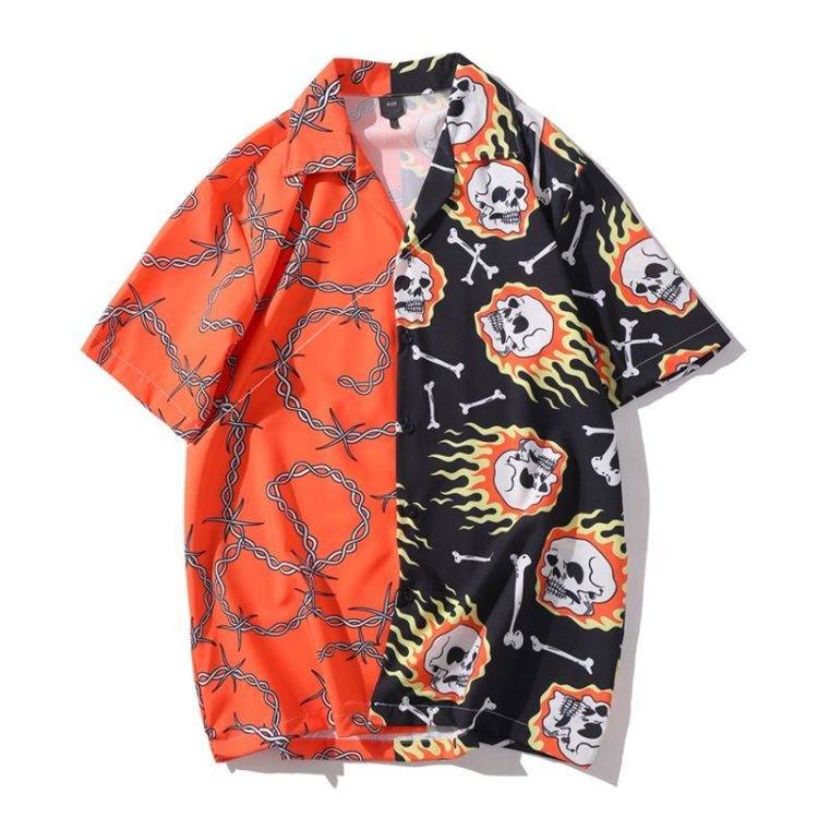 Beach Fashion Loose Harajuku Shirt