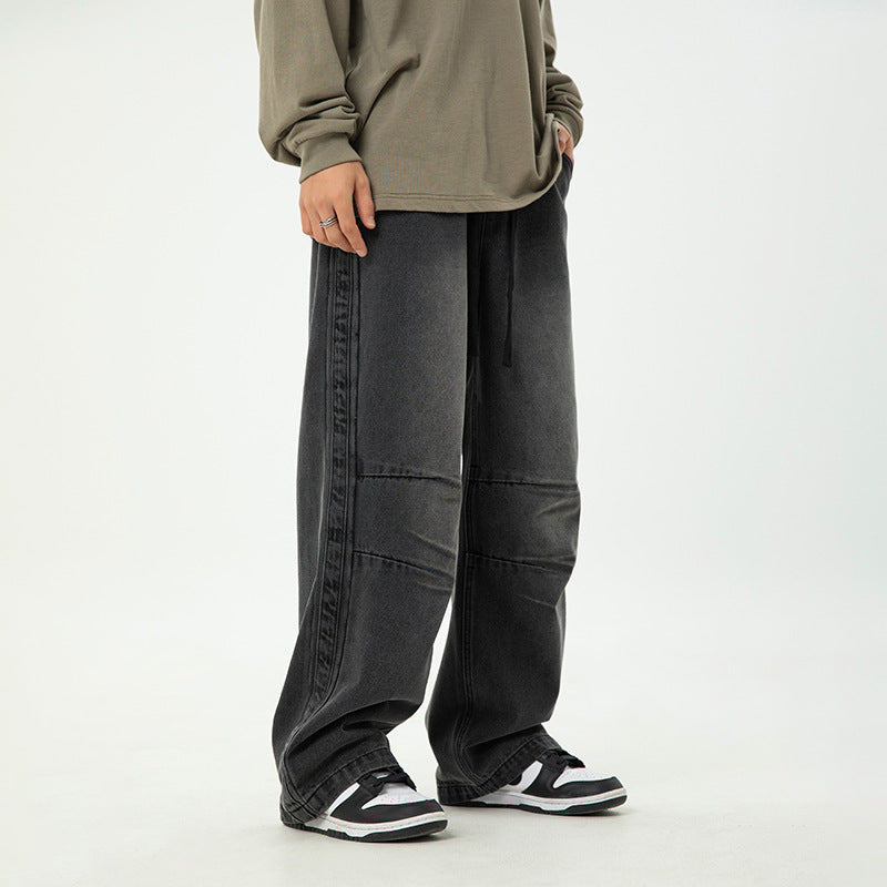 Japanese Pleated Drawstring Trousers