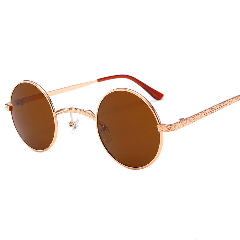 Round Steampunk Eye Protection Sunglasses