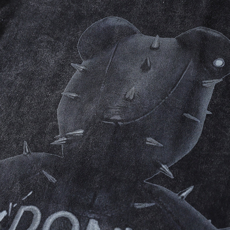 Vintage Bear Oversized Streetwear Tee - Primordials