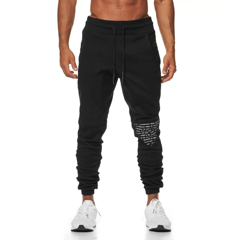 "Pain & Perseverance" Slogan Jogger Pants