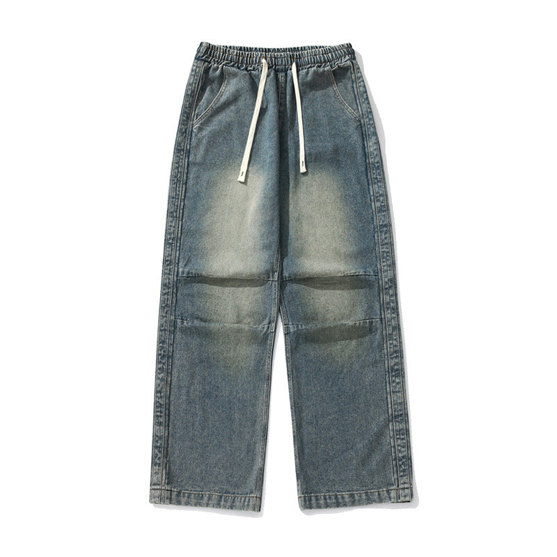 Japanese Pleated Drawstring Trousers