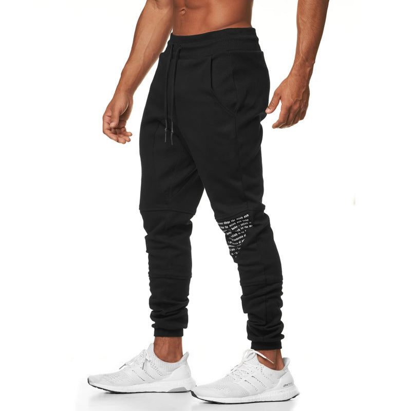"Pain & Perseverance" Slogan Jogger Pants