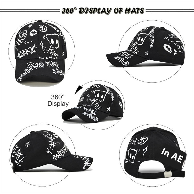 Outdoor "Peace" Trend Streetwear Cap