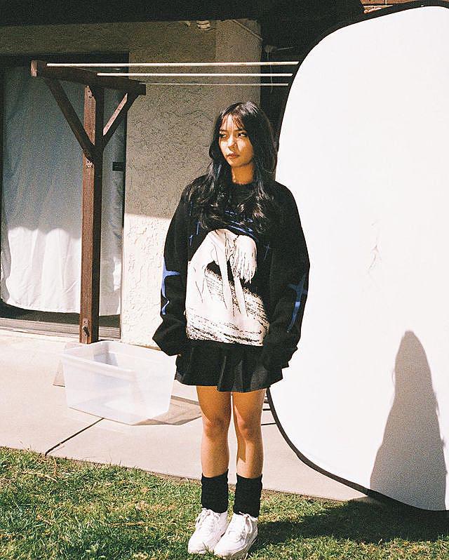 "Galaxy Girl" Graphic Pullover Women's Sweater