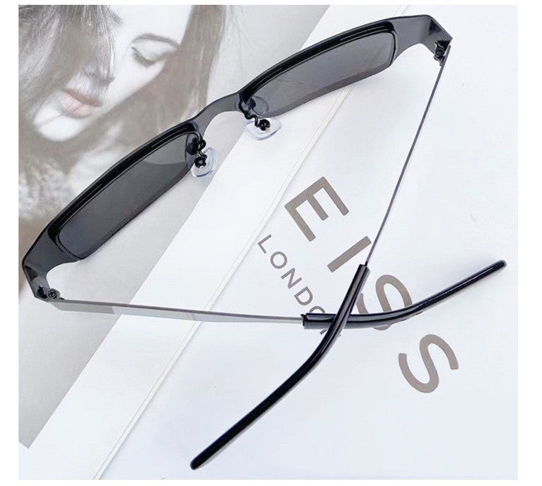 Metal Small Square Frame Glasses