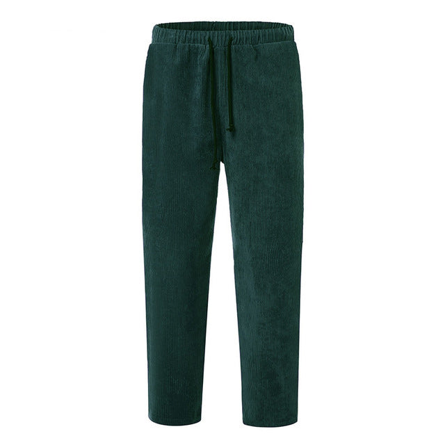 Winter Corduroy Streetwear Jogger Pants