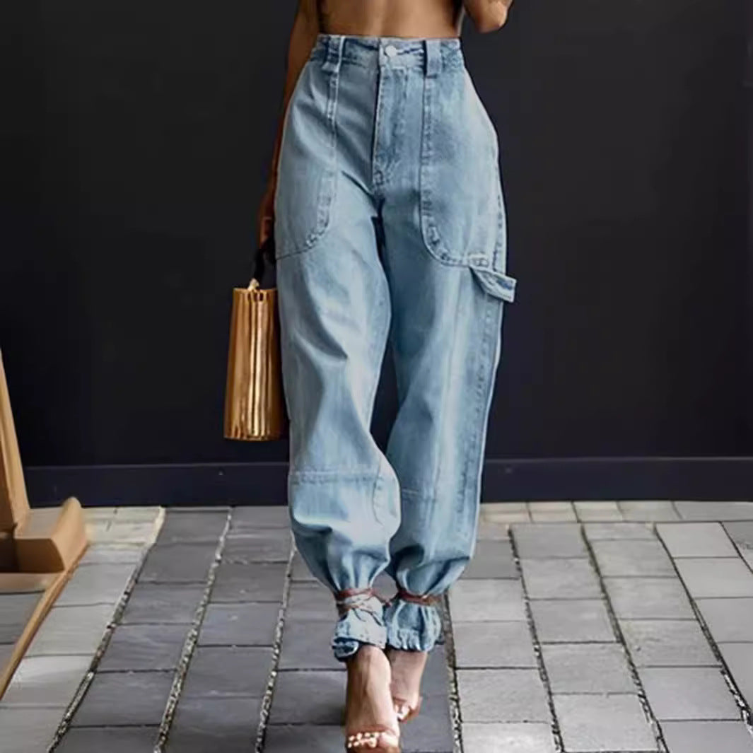 American-Style Trendy Women's Jeans