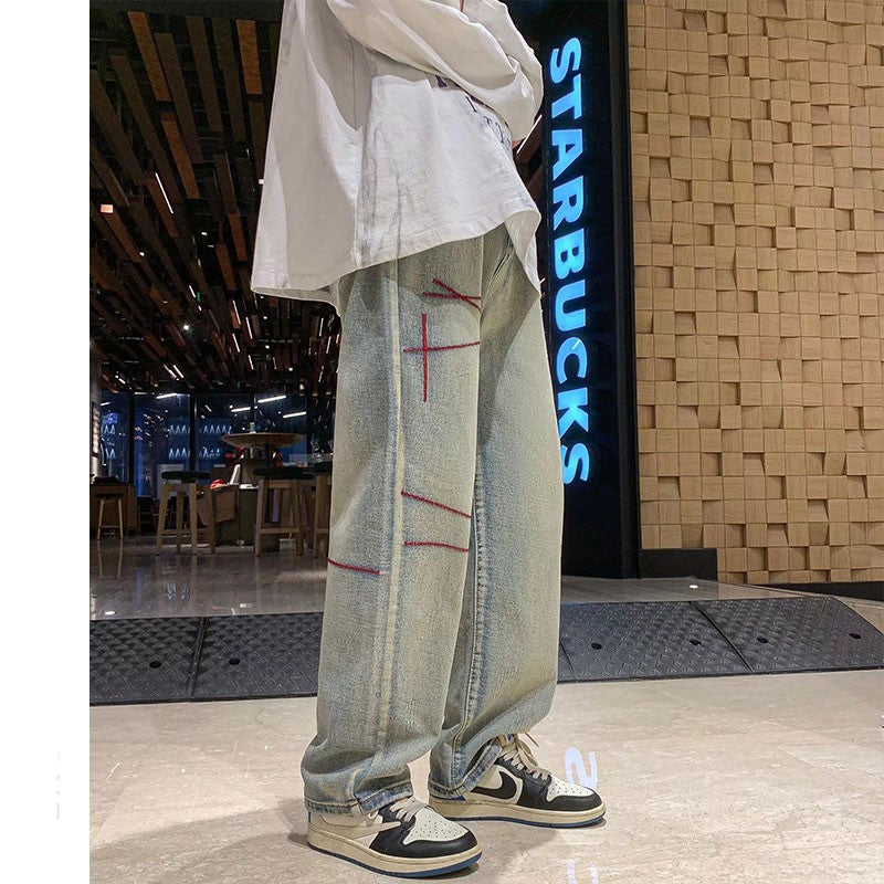 American Loose Straight-Leg Jeans