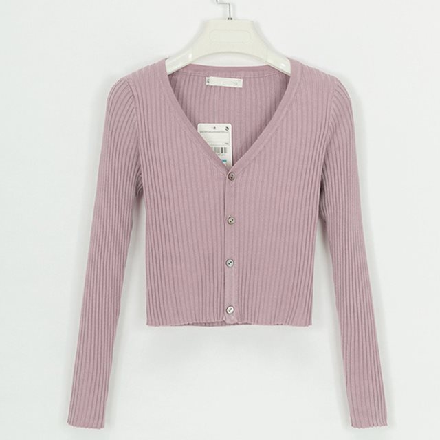Slim Fit Women's Cardigan Sweater