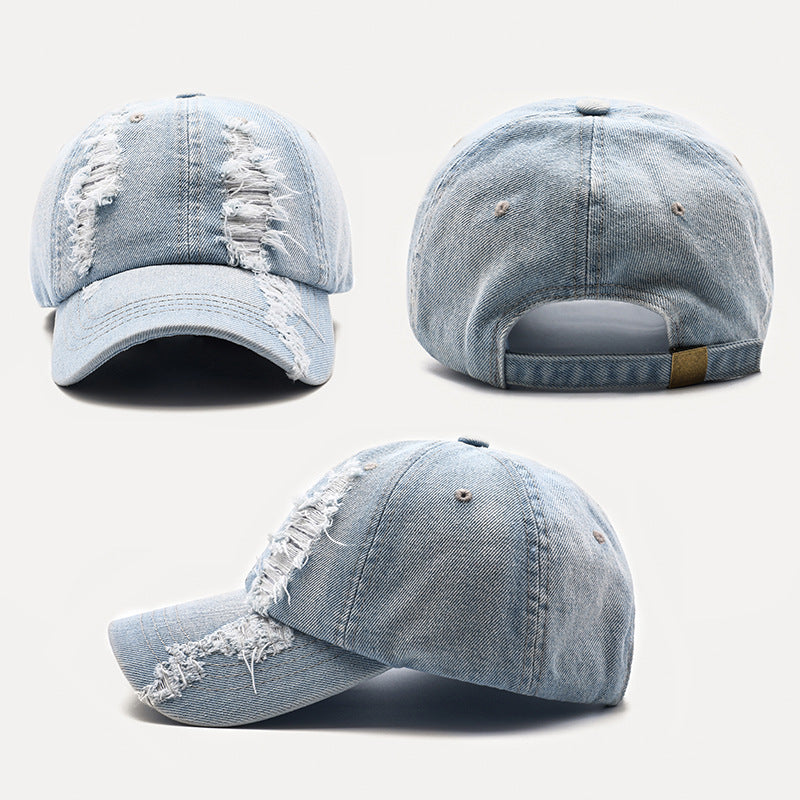 Washed Worn Cowboy Baseball Cap