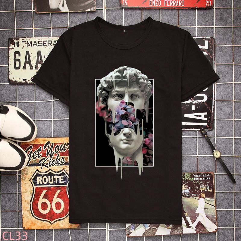 Large Size Loose Short-Sleeve T-Shirt