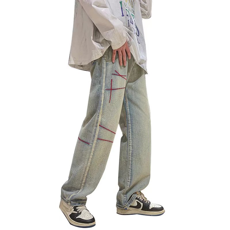 American Loose Straight-Leg Jeans