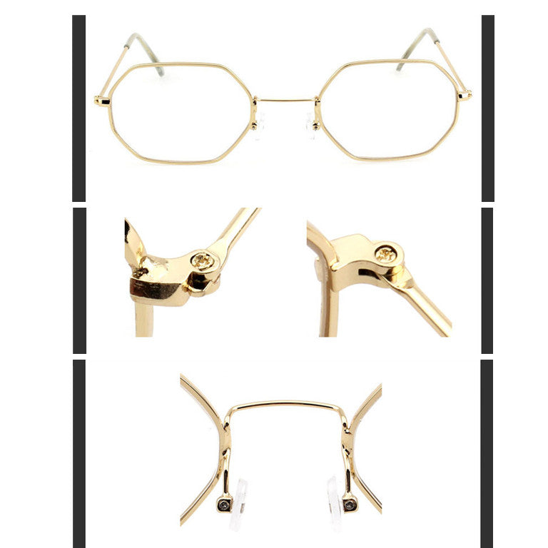 Polygonal Ocean Lens Streetwear Sunglasses