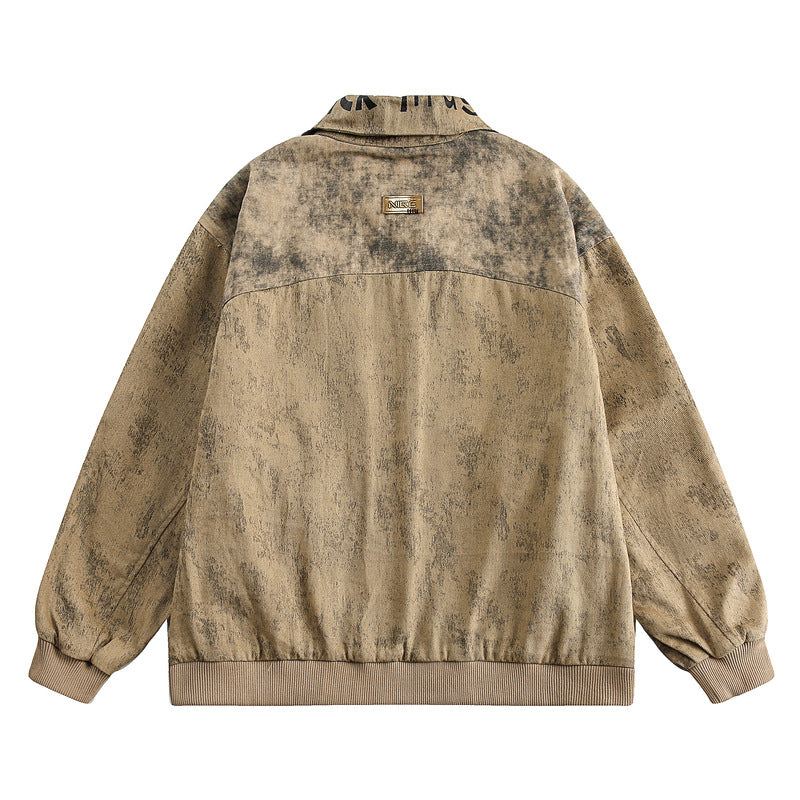 Mud-Dyed Embroidered Couples Jacket - Primordials