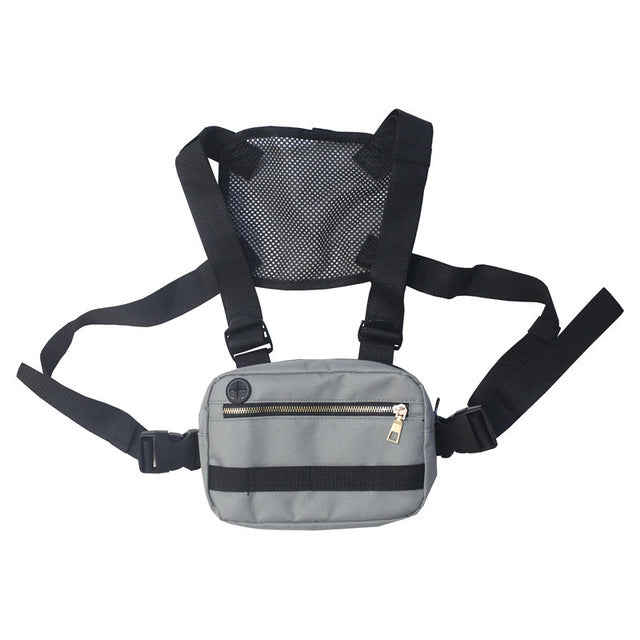 Canvas Chest Rig Streetwear Vest Bag