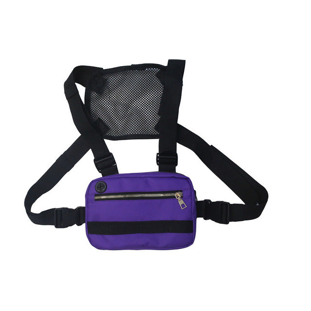 Canvas Chest Rig Streetwear Vest Bag