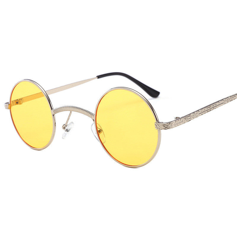 Round Steampunk Eye Protection Sunglasses