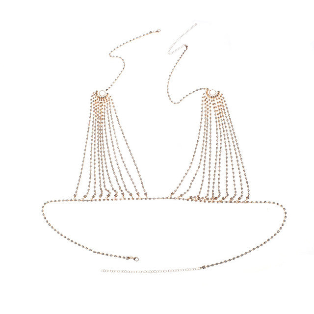 Bra Chain Body Jewelry