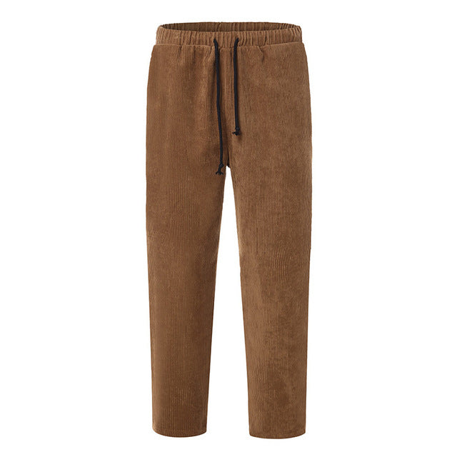 Winter Corduroy Streetwear Jogger Pants