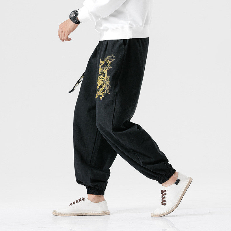 Casual Pants Young MMen's Cotton And Linen Casual Pants Men - Whispering Winds