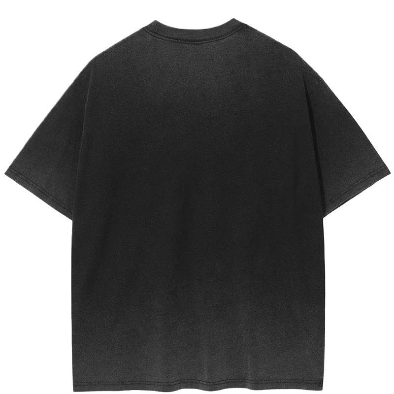 Outstretched Hand Print Oversized Streetwear Tee