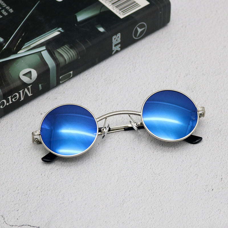 Round Steampunk Eye Protection Sunglasses