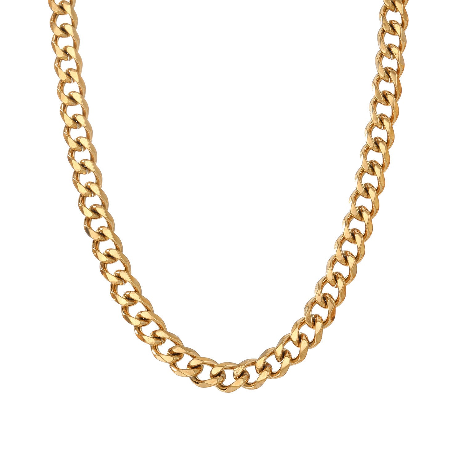 Hip-Hop Cuban Chain Stainless Steel Necklace Primordials