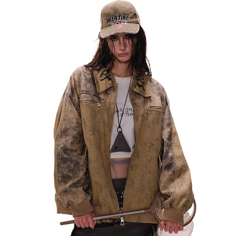 Mud-Dyed Embroidered Couples Jacket - Primordials