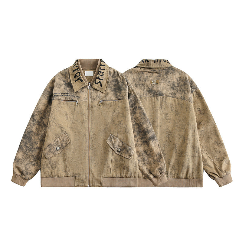 Mud-Dyed Embroidered Couples Jacket - Primordials