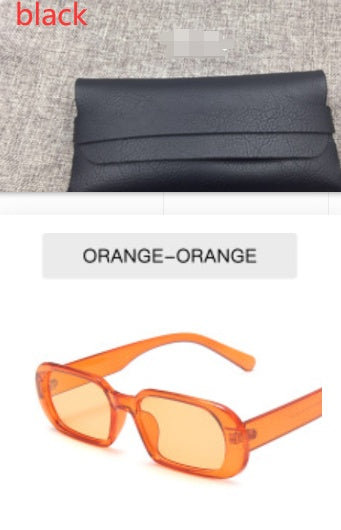 Retro Small Frame Candy Color Sunglasses