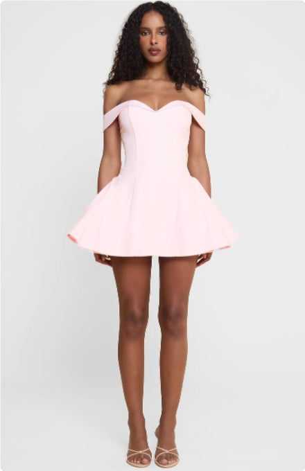 Black & White Patchwork Summer Mini Dress Primordials