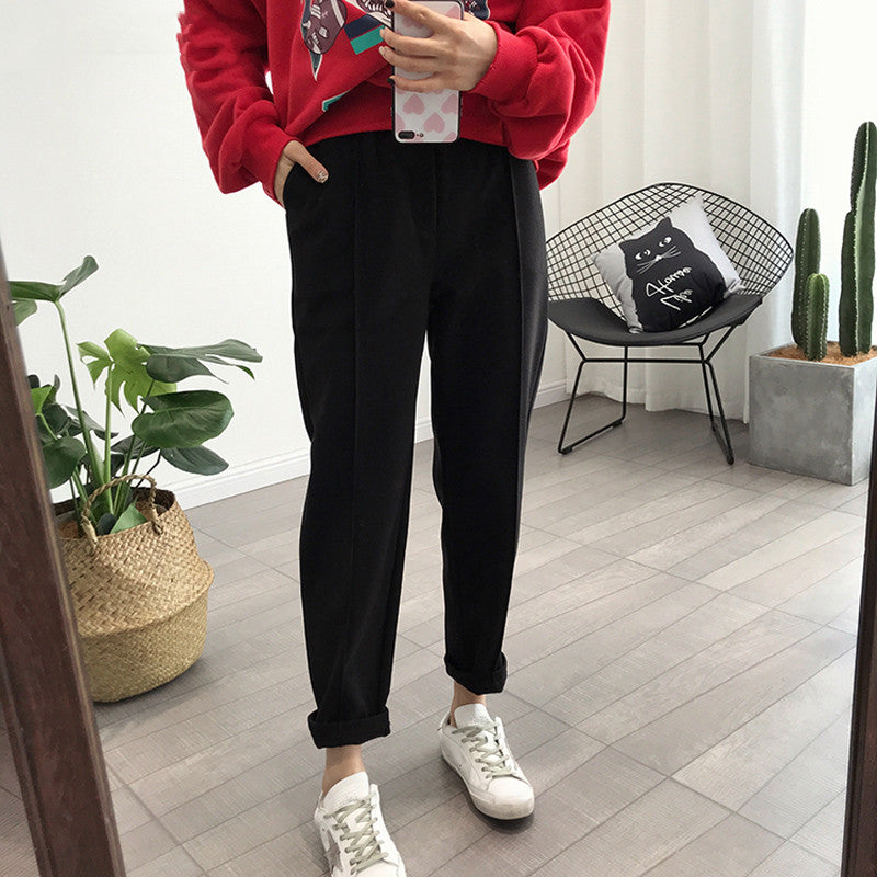 Casual Loose Wide-Leg Women's Trousers
