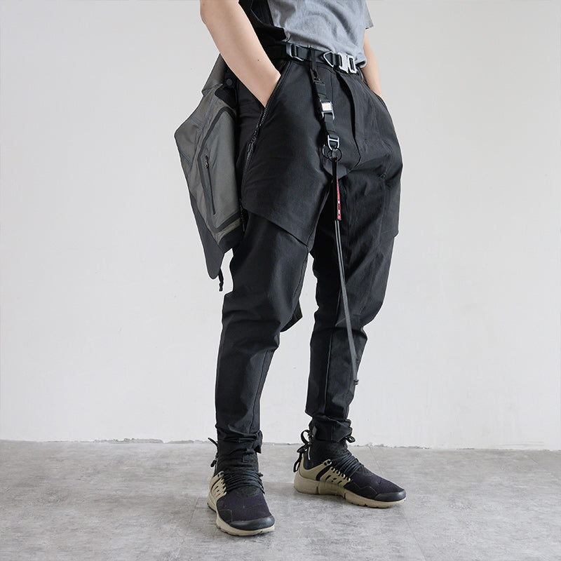 Water-Repellent MOLLE Techwear Cargo Pants