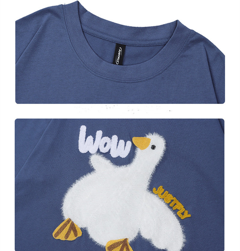 Harajuku Cartoon Hip Hop Oversized Tee Primordials