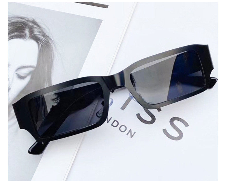 Metal Small Square Frame Glasses