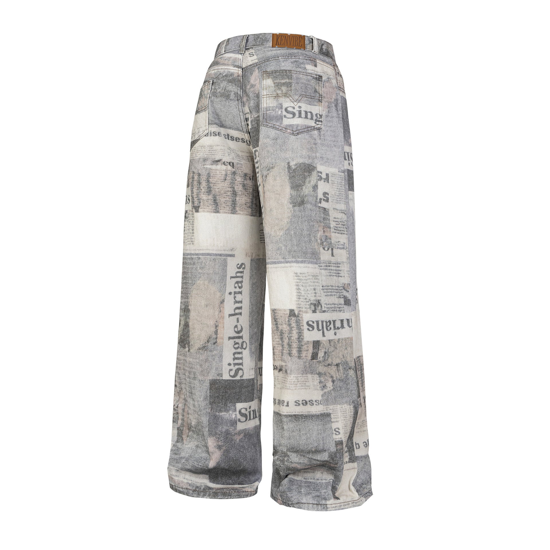 Wide-Leg Cotton Couple Trousers - Primordials