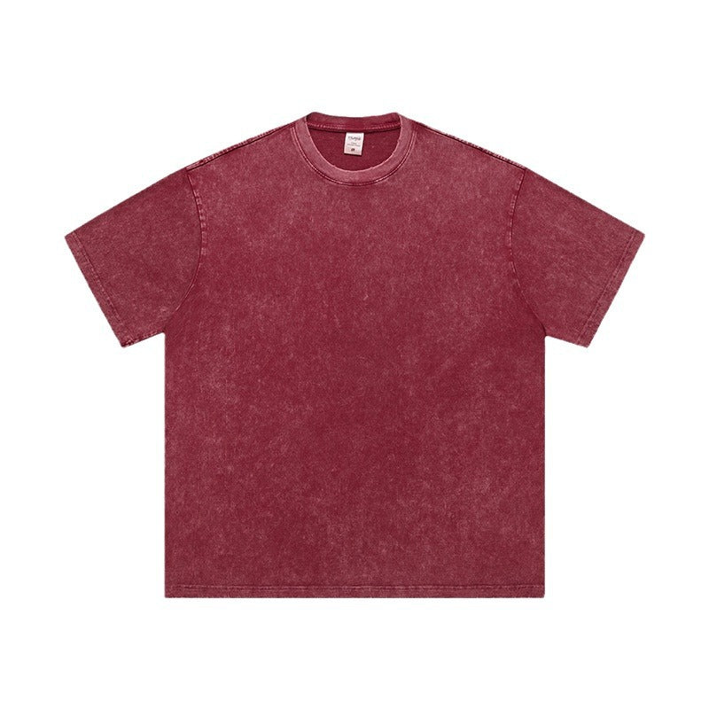 Men's Summer, Retro Streetwear, Loose Short-Sleeve