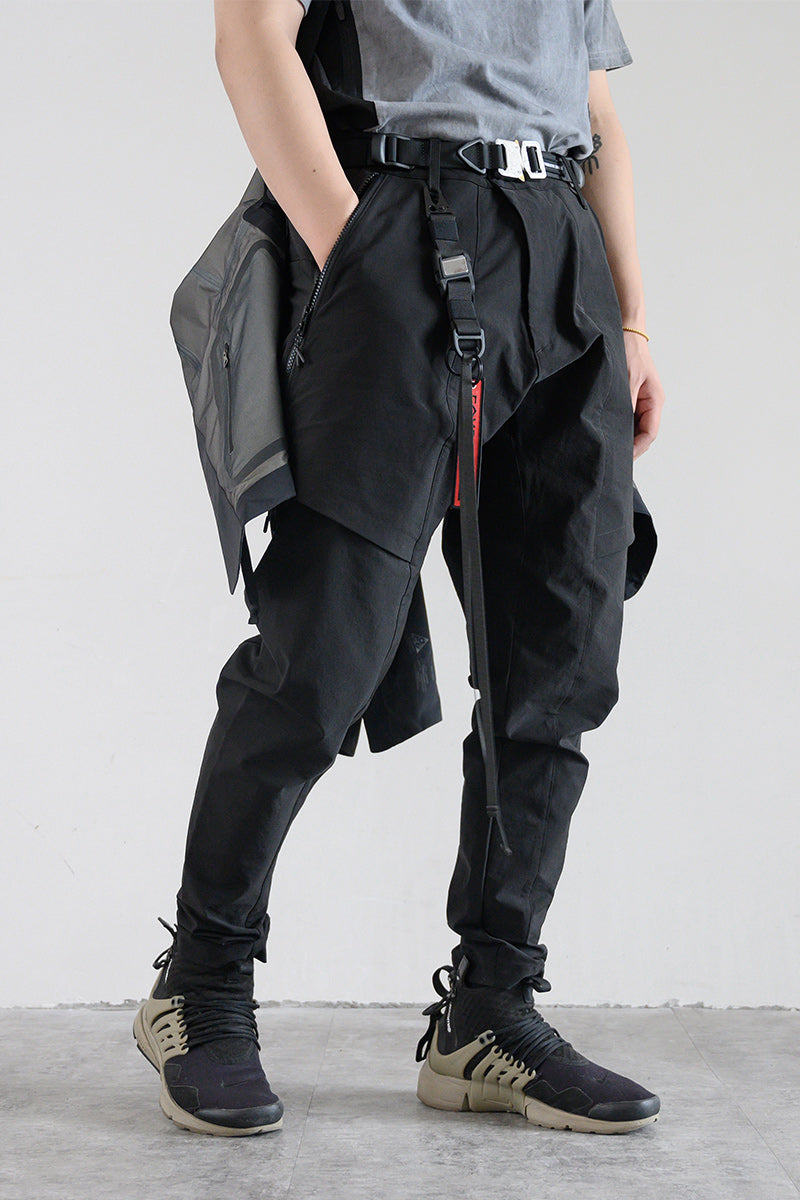 Water-Repellent MOLLE Techwear Cargo Pants