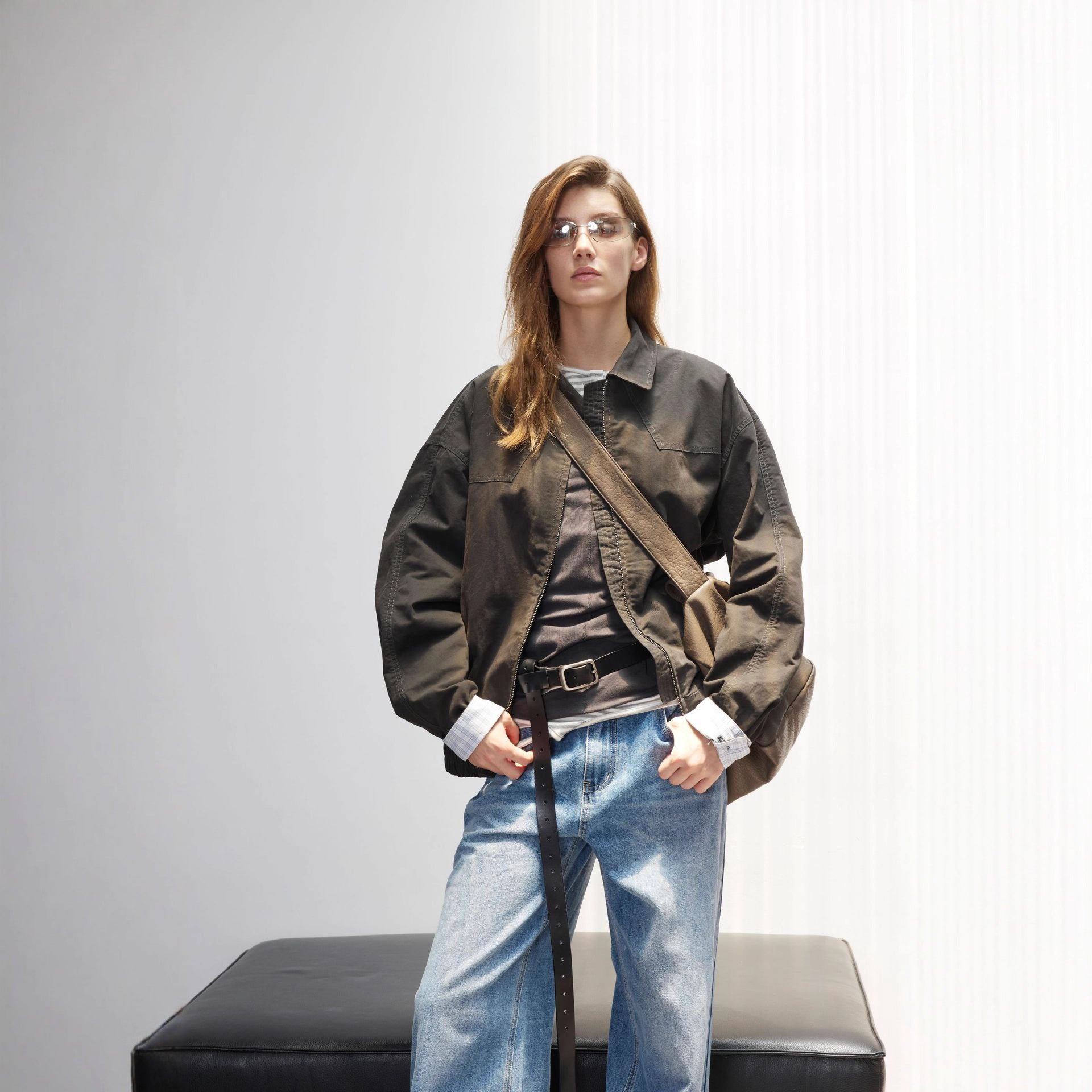 Retro Japanese Workwear Unisex Jacket
