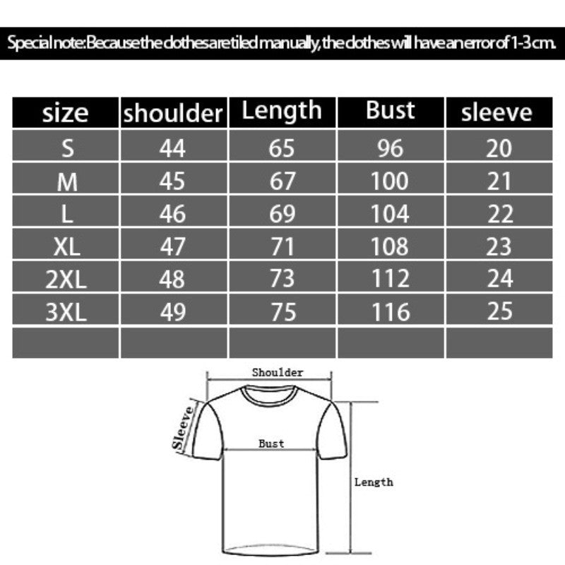 American-Style Oversized Round Neck Tee Primordials