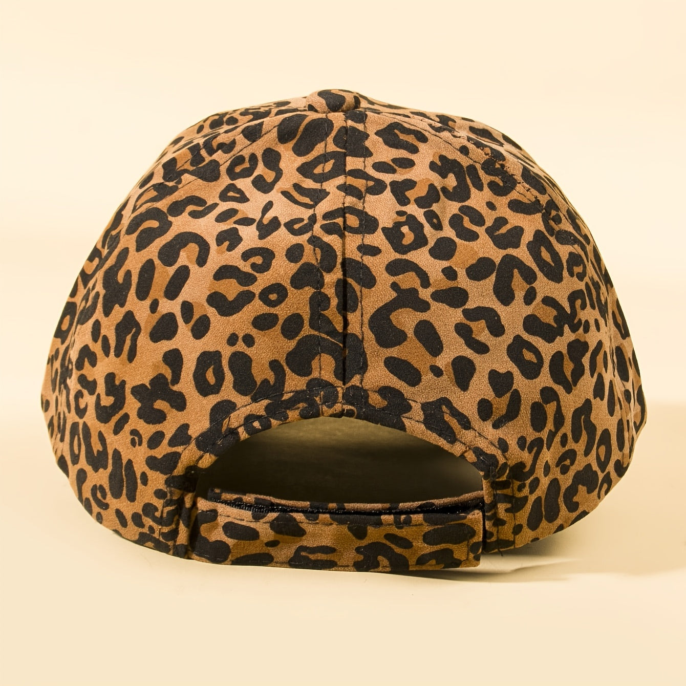 Full-Pattern Leopard Print Baseball Cap