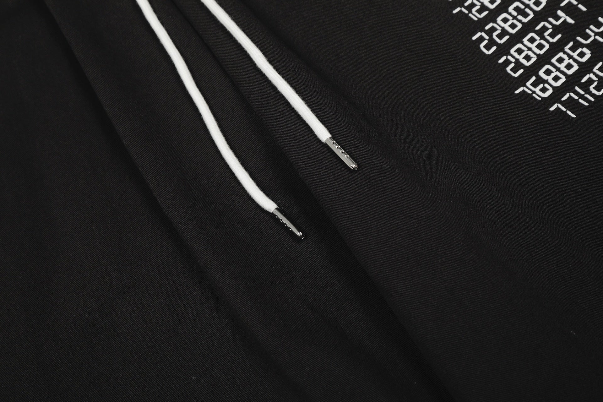 Digital Number Print High-Waist Streetwear Pants Primordials