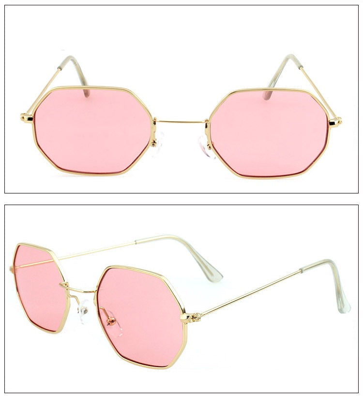 Polygonal Ocean Lens Streetwear Sunglasses