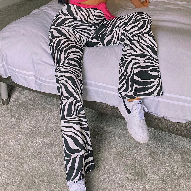 Wide-Leg Flare Jogger Sweatpants Primordials